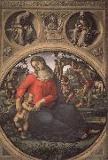 Luca Signorelli Madonna and Child with Prophets Sweden oil painting artist